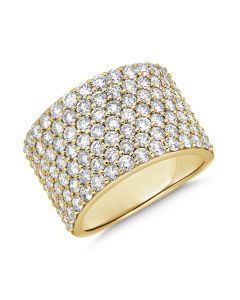 3.06CT DIAMOND CIGAR BAND