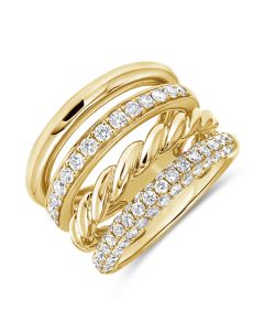1.18CT DIAMOND COCKTAIL RING