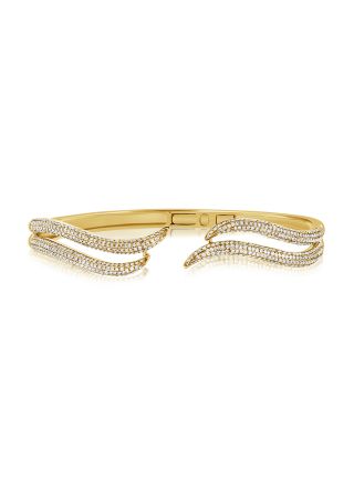 1.82CT DIAMOND CUFF BRACELET