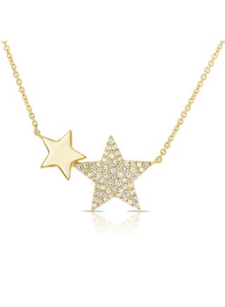 .20CT DIAMOND STAR PENDANT NECKLACE
