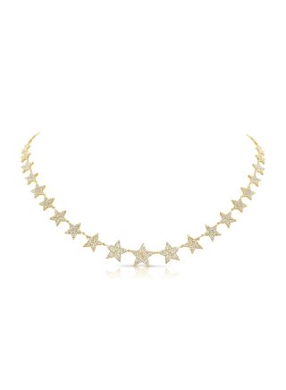 2.23CT DIAMOND STAR STATION NECKLACE