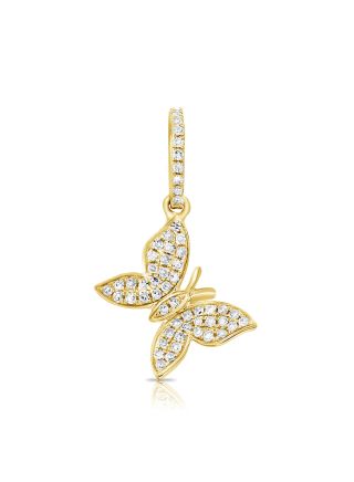 .16CT DIAMOND BUTTERFLY PENDANT