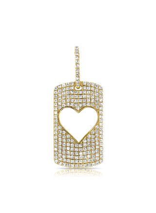 .52CT DIAMOND HEART PENDANT