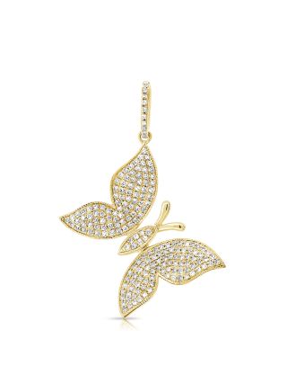 .56CT DIAMOND BUTTERFLY PENDANT