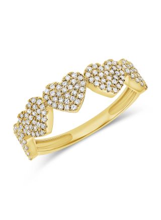 .39CT DIAMOND HEART RING
