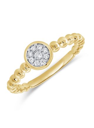 .11CT DIAMOND BALL RING