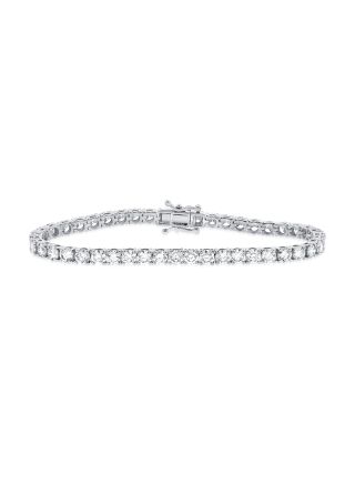 9.72CT DIAMOND TENNIS BRACELET