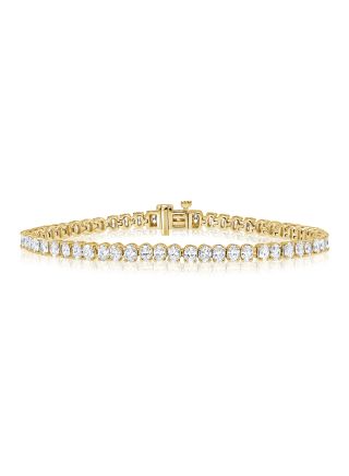 5.76CT OVAL SHAPE DIAMOND TENNIS BRACELET
