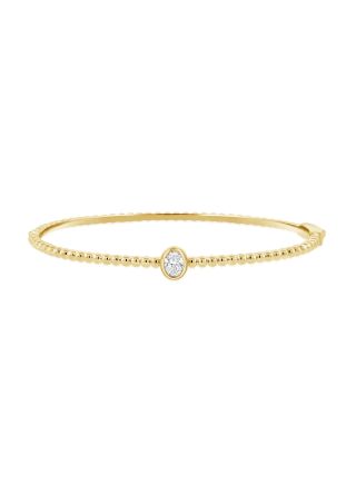 .32CT OVAL SHAPE DIAMOND SOLITAIRE BANGLE