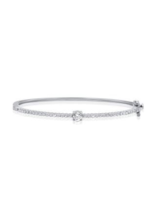 .87CT DIAMOND BANGLE