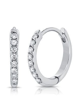 .10CT DIAMOND HUGGIE EARRINGS