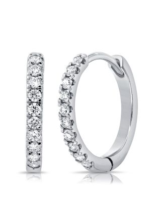 .20CT DIAMOND HUGGIE EARRINGS