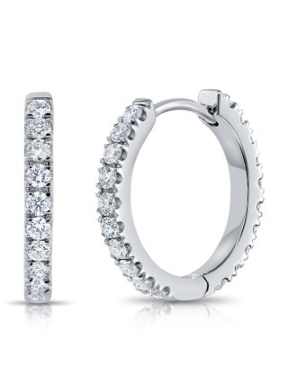 .60CT DIAMOND HUGGIE EARRINGS