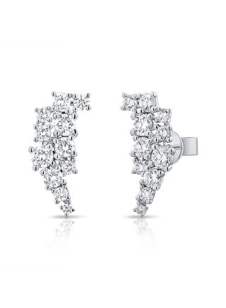 1.27CT DIAMOND STUD EARRINGS
