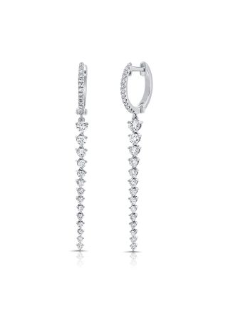 1.35CT DIAMOND DROP EARRINGS
