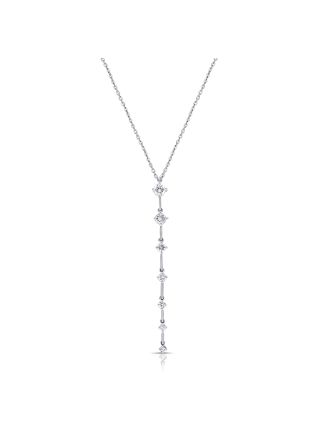 0.63CT DIAMOND LARIAT NECKLACE