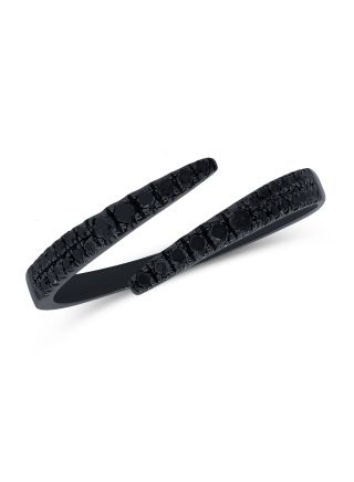 .20CT BLACK DIAMOND WRAP RING