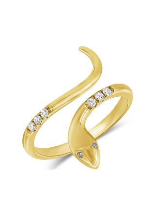 .10CT DIAMOND SNAKE WRAP RING