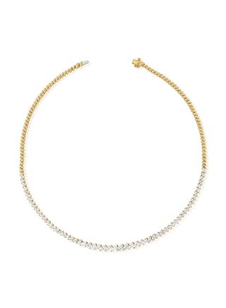 7.87CT MARQUISE SHAPE DIAMOND TENNIS NECKLACE