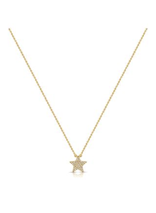 .11CT DIAMOND STAR PENDANT NECKLACE