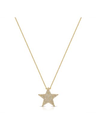 .40CT DIAMOND STAR PENDANT NECKLACE