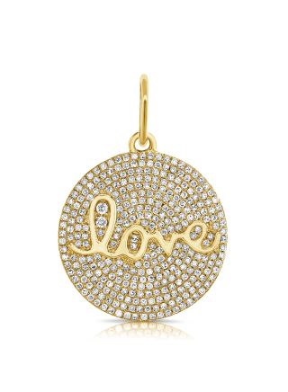 .64CT DIAMOND LOVE CIRCLE PENDANT