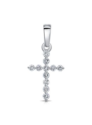 .11CT DIAMOND CROSS PENDANT