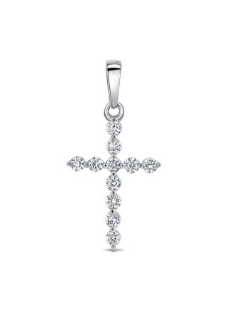 .22CT DIAMOND CROSS PENDANT
