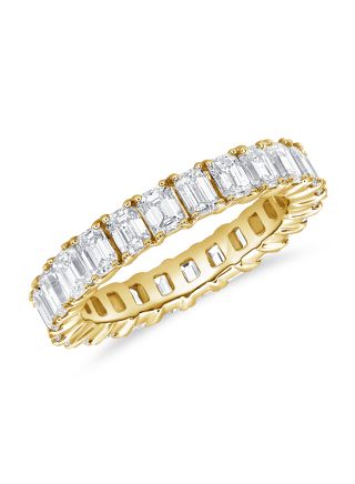 4.48CT OVAL SHAPE DIAMOND ETERNITY RING