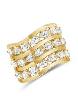 1.78CT PEAR SHAPE DIAMOND RING
