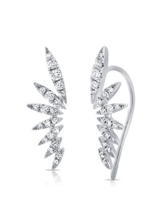 .16CT DIAMOND CLIMBER EARRINGS
