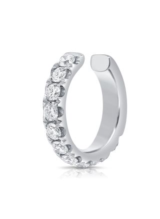 0.41CT DIAMOND EAR CUFF EARRING
