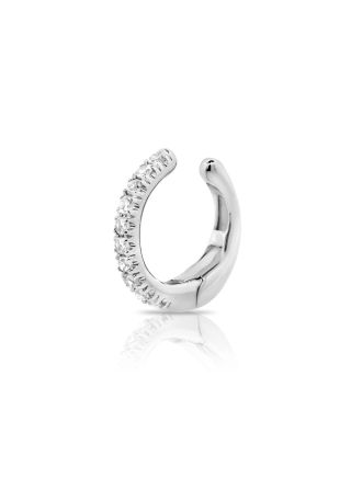 .09CT DIAMOND CUFF EARRINGS