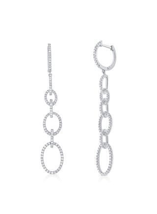 .90CT DIAMOND DROP EARRINGS