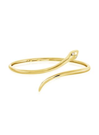 .02CT DIAMOND SNAKE CUFF BRACELET