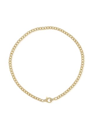 3.33CT DIAMOND LOBSTER LOCK LINK NECKLACE