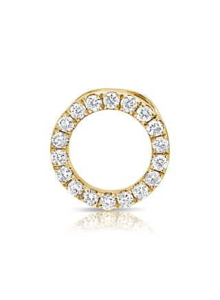 .22CT DIAMOND OPEN CIRCLE PENDANT