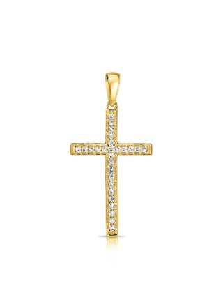 .10CT DIAMOND CROSS PENDANT