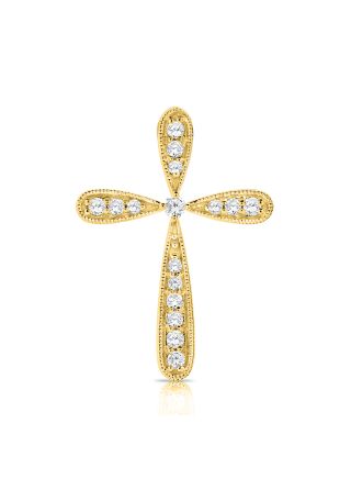 .14CT DIAMOND CROSS PENDANT