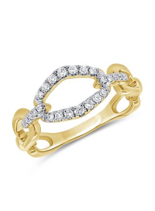 .20CT DIAMOND LINK CHAIN RING