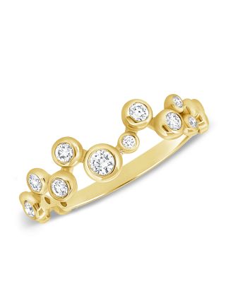 .21CT DIAMOND BEZEL SET RING