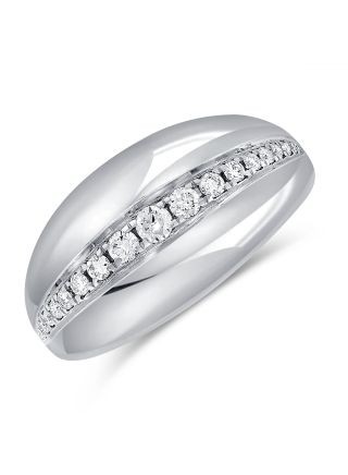 0.30CT DIAMOND CIGAR BAND