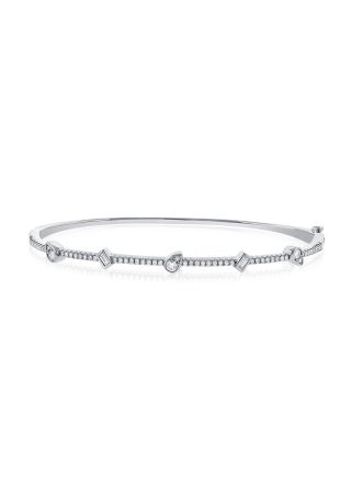 .57CT DIAMOND BANGLE