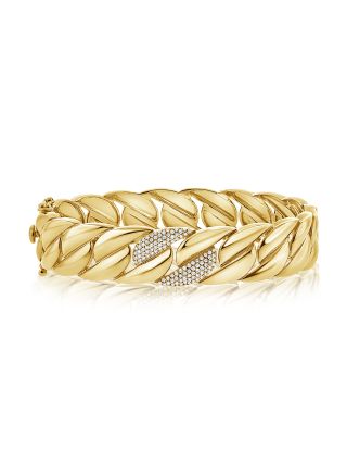 .32CT DIAMOND LINK BANGLE