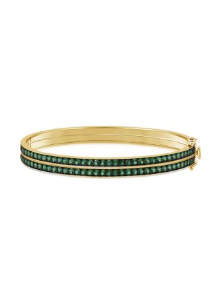 3.05CT EMERALD BANGLE
