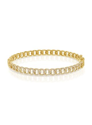 .46CT DIAMOND LINK BANGLE