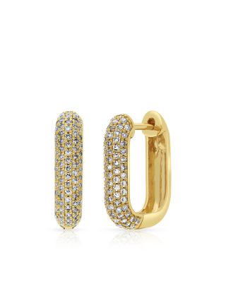 .44CT DIAMOND HUGGIE EARRINGS