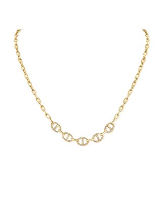 .48CT DIAMOND MARINER LINK NECKLACE