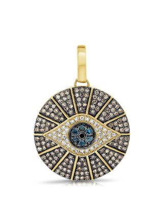.56CT DIAMOND EVIL EYE PENDANT