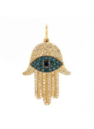 .52CT DIAMOND HAMSA PENDANT